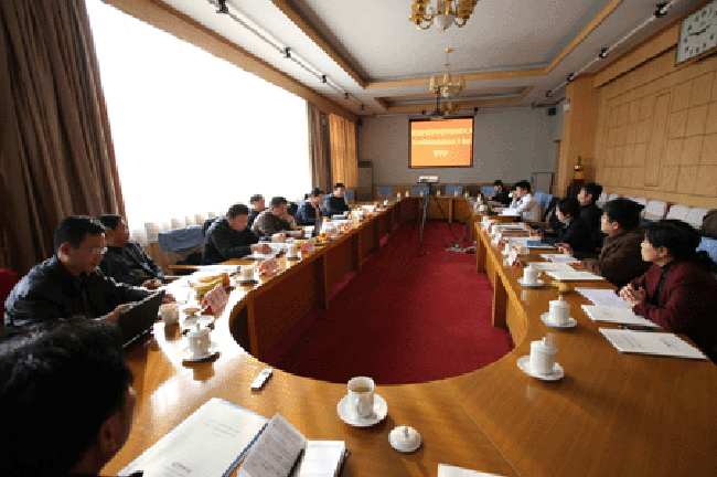 玉祥集团互联政府网站评测研究中心主任、首席研究员杨冰之向与会专家进行了详细的汇报