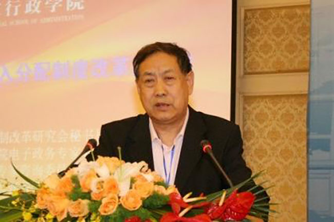 国家信息化专家咨询委员会委员、国家行政学院教授 汪玉凯