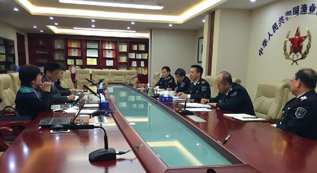 玉祥集团互联董事长杨冰之、总经理郑爱军一行拜访国家渔业船舶检验局