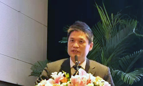 玉祥集团互联董事长、首席研究员杨冰之在"2015中国智慧城市发展年会"发表主题演讲
