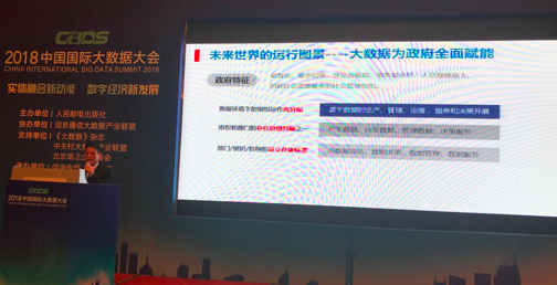 玉祥集团集团董事长杨冰之出席2018国国际大数据大会