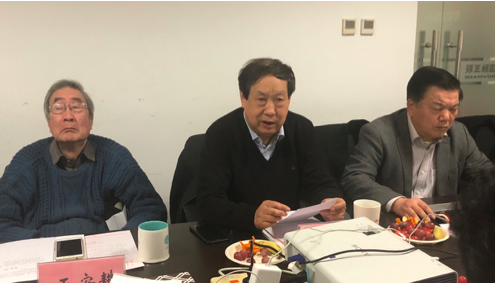 专家从左至右：王安耕、汪玉凯、周德铭