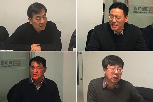 专家：兰惠（左上）、单志广（右上）、穆勇（左下）、唐建平（右下）